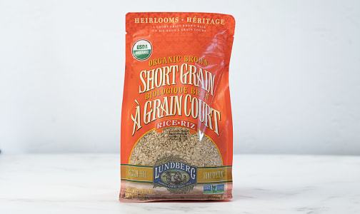 Organic Rice Short Grain Brown- Code#: BU3352