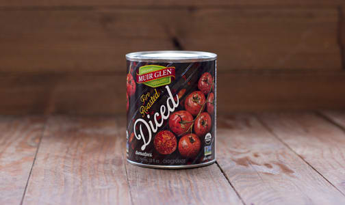 Organic Fire Roasted Diced Tomatoes- Code#: BU404