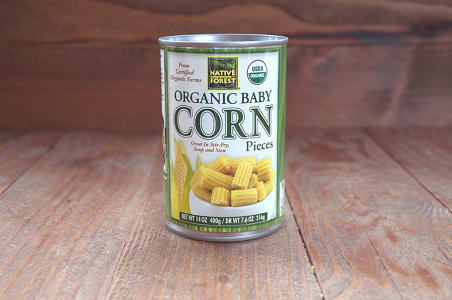 Organic Cut Baby Corn - BPA Free- Code#: BU485