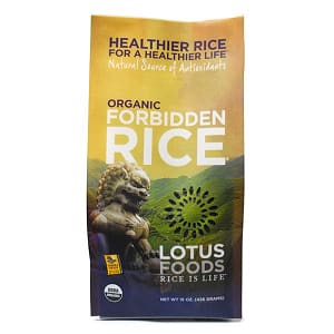 Organic Forbidden Rice- Code#: BU930