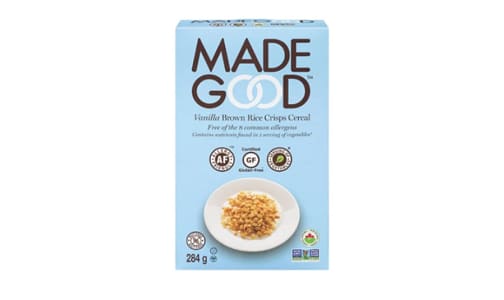 Organic Cereal - Vanilla Brown Rice- Code#: CE0099