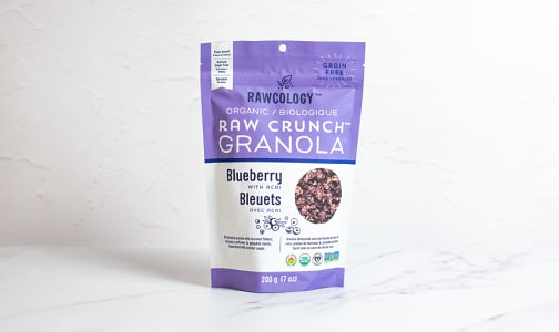 Organic Blueberry Raw Crunch Granola- Code#: CE0174