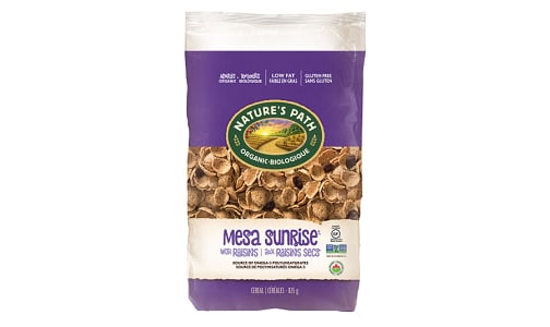 Organic Mesa Sunrise Raisin Cereal Eco-Pac - Gluten Free!- Code#: CE021