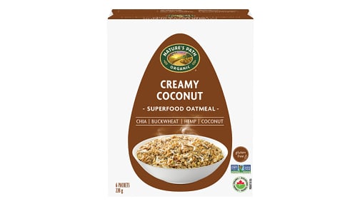 Organic Qi'a Hot Cereal - Creamy Coconut- Code#: CE1271