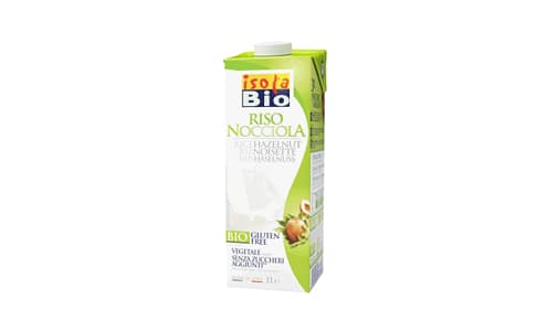 Organic Hazelnut-Rice Beverage- Code#: DA0347