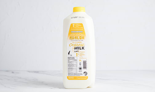 Organic 1% Milk- Code#: DA152