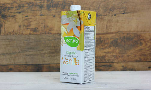 Organic Vanilla Enriched Soy Beverage- Code#: DA207