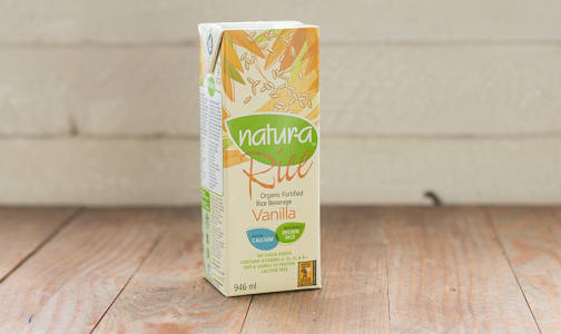 Organic Enriched Rice Beverage - Vanilla- Code#: DA213
