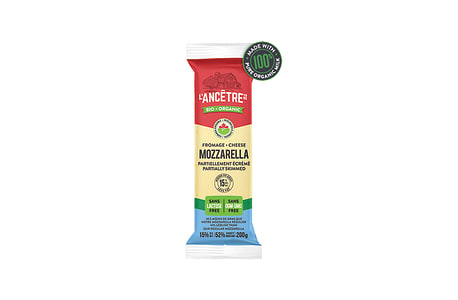 Organic Mozzarella 15%MF- Code#: DA3202