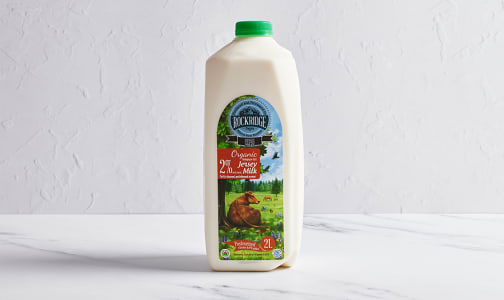 Organic 2% Jersey Cow Milk- Code#: DA3952
