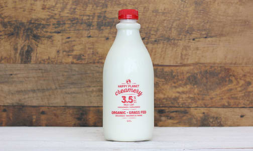 Organic 3.5% Grass-Fed Milk- Code#: DA552