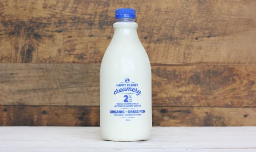Organic 2% Grass-Fed Milk- Code#: DA554
