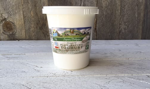 Organic Plain Yoghurt- Code#: DA8120
