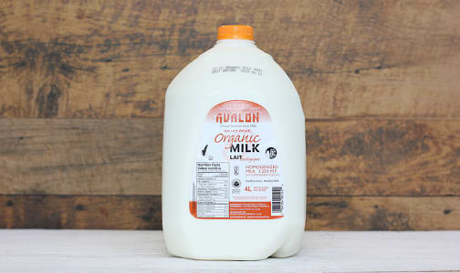 Organic Homo Milk- Code#: DA826