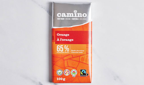 Organic Orange Chocolate Bar- Code#: DE115