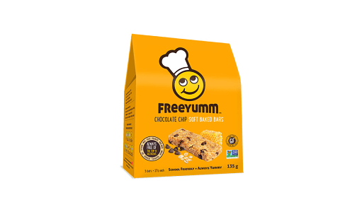 Chocolate Chip Oat Bars - Free of the top 9 allergens!- Code#: DE1565
