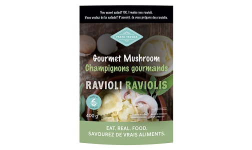 Ravioli - Gourmet Mushroom (Frozen)- Code#: DN0578