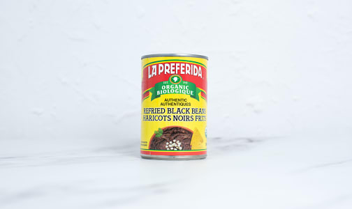 Organic Refried Black Beans- Code#: DN0599
