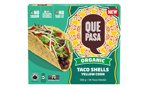 Organic Yellow Corn Taco Shells- Code#: DN0647
