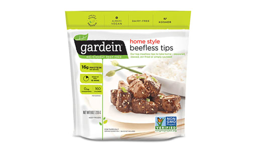 Home Style Beefless Tips (Frozen)- Code#: DN3045