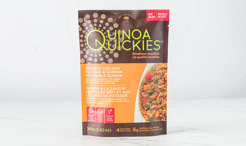 Quinoa Quickies - Roasted Chicken Flavour & Garden Vegetable (100% Canadian Quinoa)- Code#: DN911