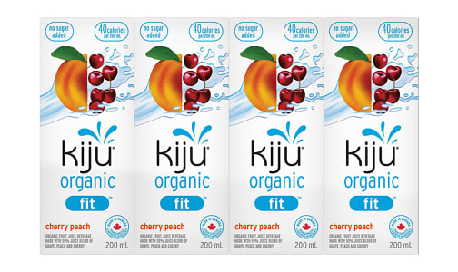 Organic Kiju Fit Cherry Peach- Code#: DR2112