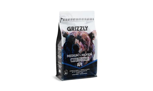 Organic Grizzly Coffee (MED)- Code#: DR2376