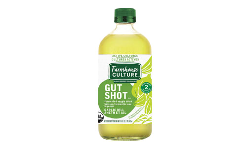 Organic Garlic Dill Pickle Gut Shot- Code#: DR3751