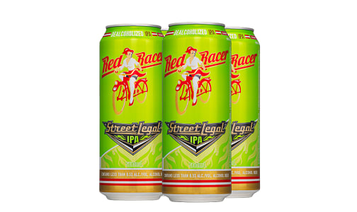 Red Racer Street Legal - Dealcoholized IPA- Code#: DR3879