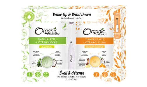 Organic Wake Up And Wind Down Latte Kit- Code#: DR3967