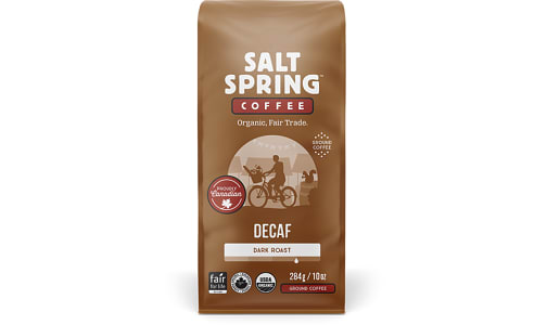Organic Decaf Dark, Ground Coffee- Code#: DR3978