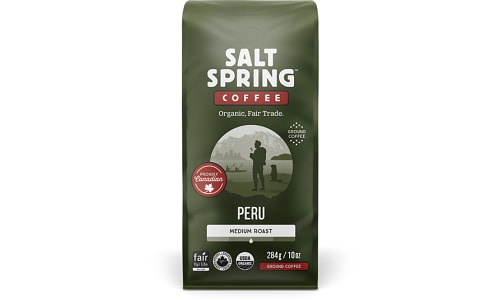 Organic Peru, Ground Coffee- Code#: DR3979