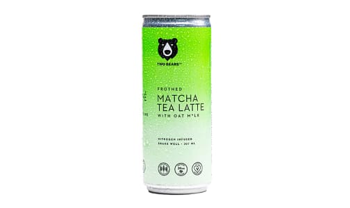 Frothed Tea Latte with Oat Milk - Matcha- Code#: DR4058