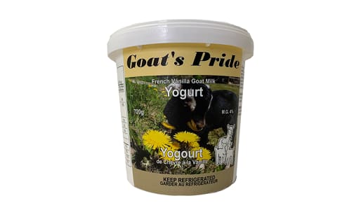 Whole Goat Milk French Vanilla Yogurt- Code#: DY0184
