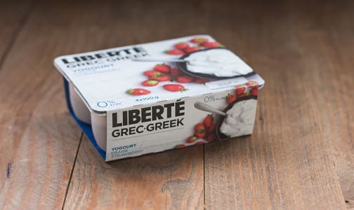 0% Fat Greek Strawberry Yogurt Multi-pack- Code#: DY3136