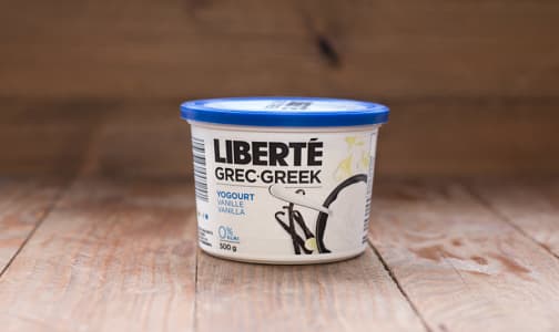 Greek Style Vanilla Yogurt 0% Fat- Code#: DY410