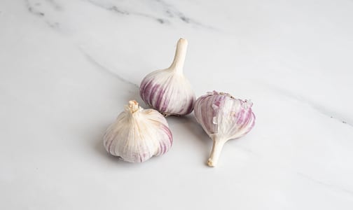 Local Organic Garlic, Red - Russian- Code#: PR194651LPO