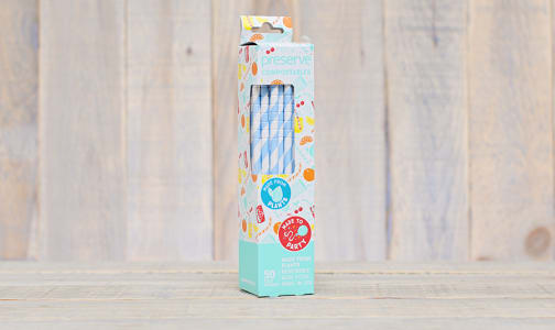 Compostable Straws - Blue- Code#: HH0090