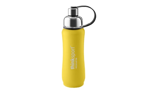 17 oz (500 ml) Insulated Sports Bottle - Yellow- Code#: HH0441