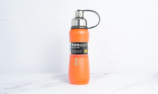 17 oz (500 ml) Insulated Sports Bottle - Orange- Code#: HH0446