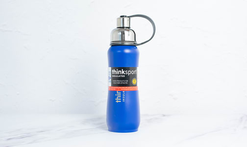 17 oz (500 ml) Insulated Sports Bottle - Blue- Code#: HH0449