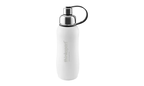 25 oz (750 ml) Insulated Sports Bottle - White- Code#: HH0454