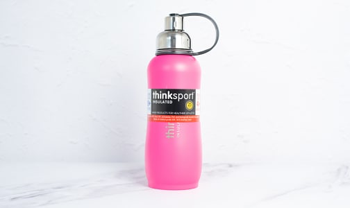 25 oz (750 ml) Insulated Sports Bottle - Hot Pink- Code#: HH0459