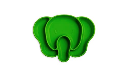 Suction Plate Green Elephant- Code#: HH0495