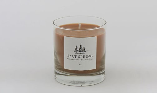 Salt Spring Glass Candle- Code#: HH1113
