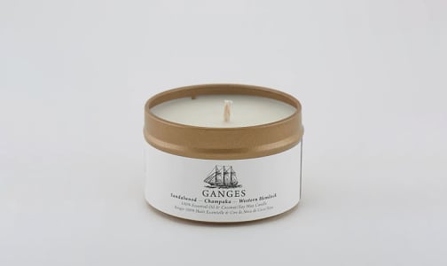 Ganges Tin Candle- Code#: HH1118