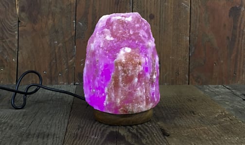 Himalayan Crystal USB Lamp Changes Colour- Code#: HH1232