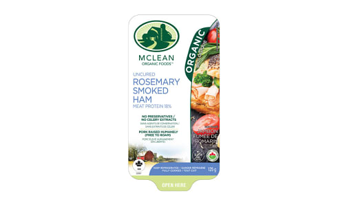 Organic Sliced Rosemary Ham- Code#: MP1039