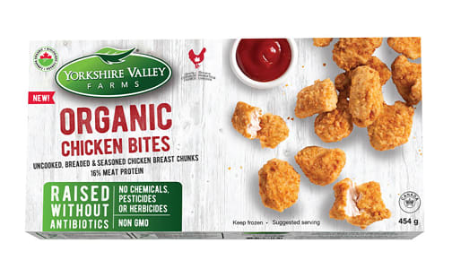 Organic Chicken Bites (Frozen)- Code#: MP1078