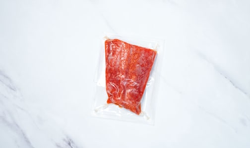 Sockeye Salmon Skin Off Portions (Frozen)- Code#: MP1373